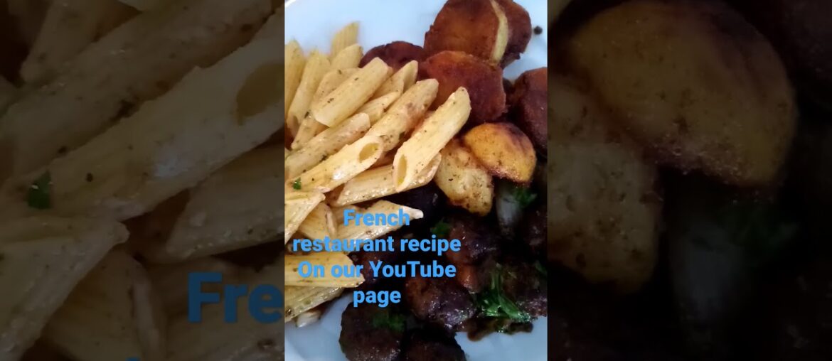 french restaurant recipe #frenchfood #shorts #recipe