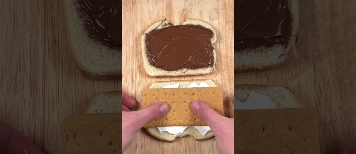 S’mores Stuffed French Toast #recipe #foodie #food #foodlover