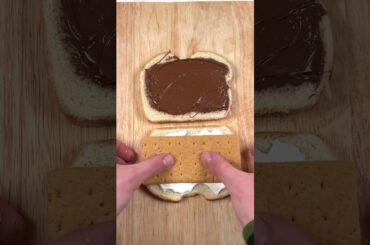 S’mores Stuffed French Toast #recipe #foodie #food #foodlover