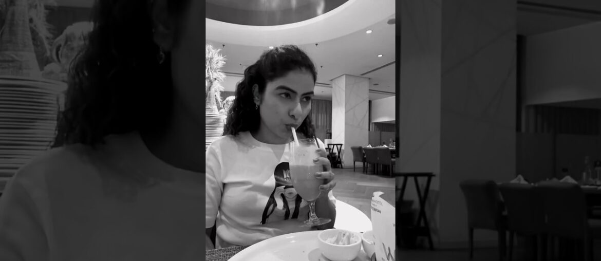 Enjoying avocado toast & French fries with drink. Enjoying avocado toast & French fries with drink.