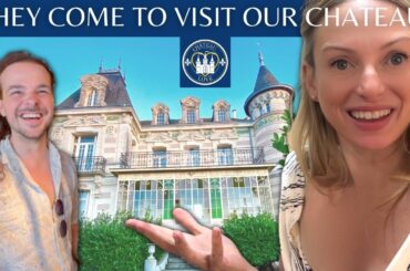 @TheChateauDiaries  VISITS OUR CHATEAU!! ANTIQUE SHOPPING during the 100 YEAR ANNIVERSARY OF LE MANS
