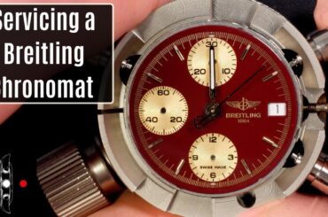 Breitling Chronomat with Issues !!! Valjoux 7750 Service