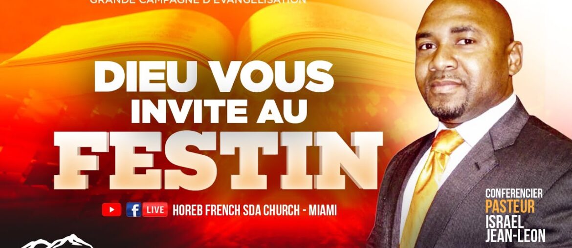 Grande Campagne D'Evangelisation | Pasteur Israel Jean Leon | Horeb French SDA | 6/14/23