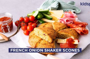 French onion shaker scones  | Family Dinner Recipes | Kidspot