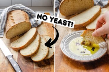 Soft Sourdough French Bread Recipe (No Yeast!)