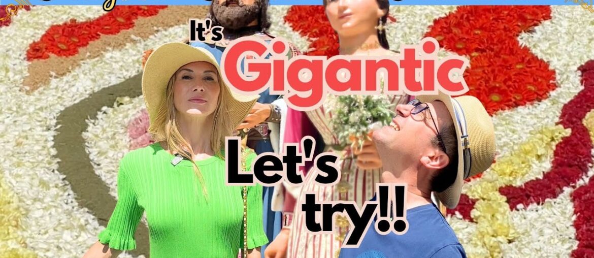 Authentic Catalan Cuisine in 8 mins, the world's most amazing flower carpet and glamorous glamping!