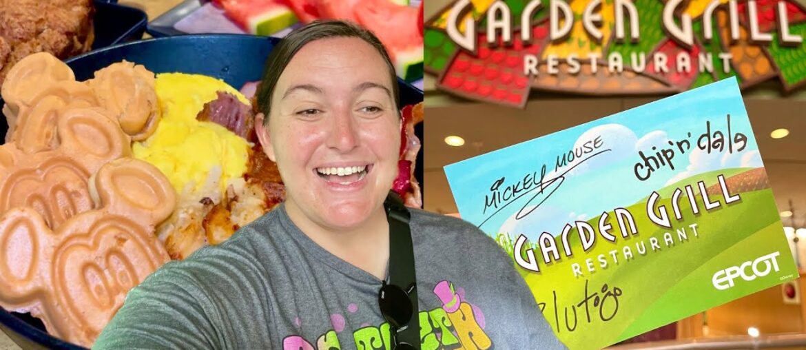 NEW BREAKFAST IN DISNEY WORLD- Garden Grill In Epcot!