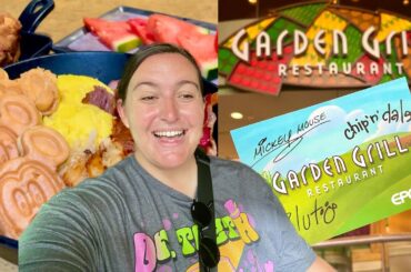 NEW BREAKFAST IN DISNEY WORLD- Garden Grill In Epcot!