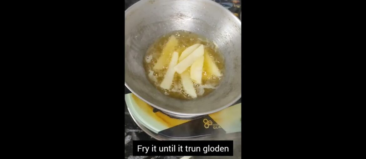 Homemade French fries like McDonald's Easy recipe #cooking #shorts #explorepage #explore #foryou