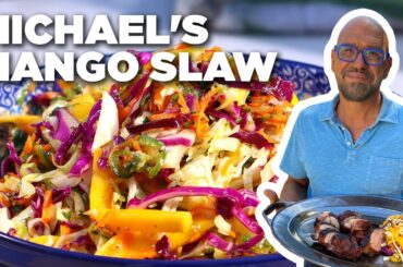 Michael Symon's Mango Slaw | Symon Dinner's Cooking Out | Food Network