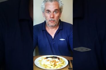 French fries with lasagna?