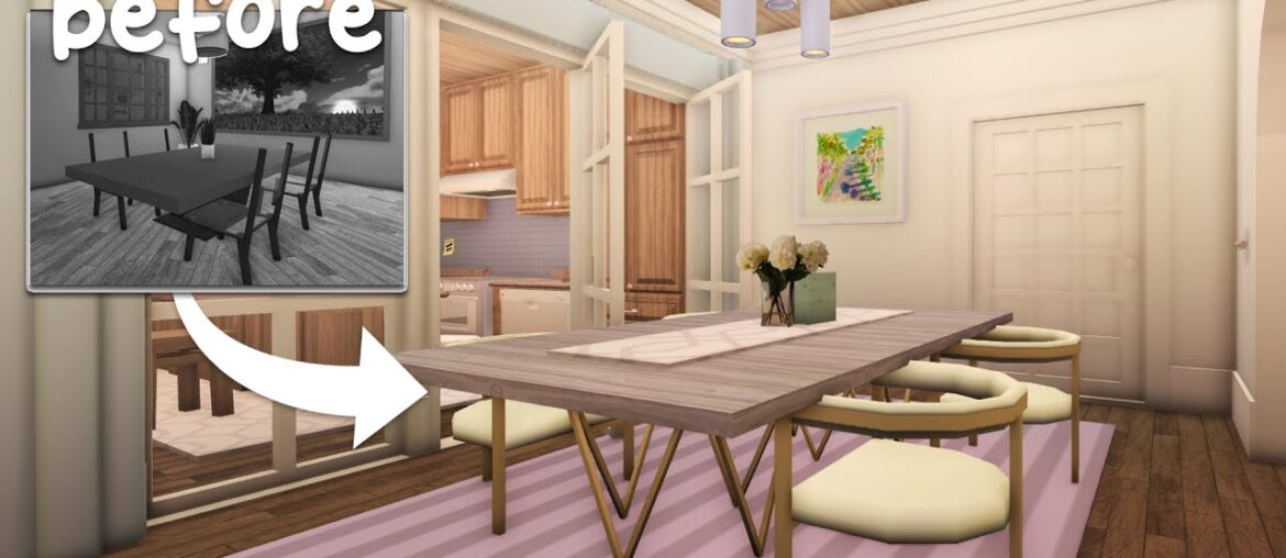 RENOVATING THE BLOXBURG STARTER HOUSE w/ Anix & Faulty