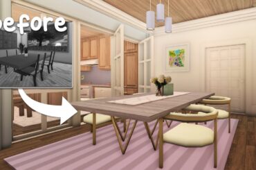 RENOVATING THE BLOXBURG STARTER HOUSE w/ Anix & Faulty