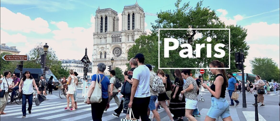 Paris France – HDR walking tour in Paris – HDR 60 fps – June 15, 2023 Paris France - HDR walking tour in Paris - HDR 60 fps - June 15, 2023