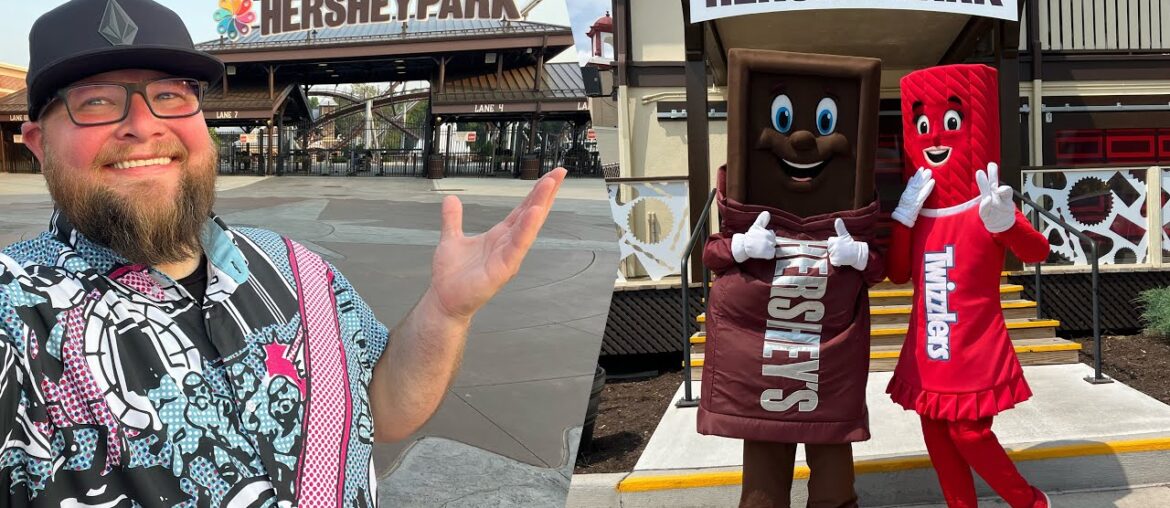 Hersheypark 2023 | NEW Wildcat's Revenge Roller Coaster & The BEST Food In Hershey | Theme Parks