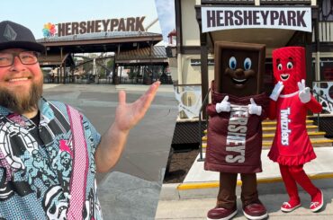 Hersheypark 2023 | NEW Wildcat's Revenge Roller Coaster & The BEST Food In Hershey | Theme Parks