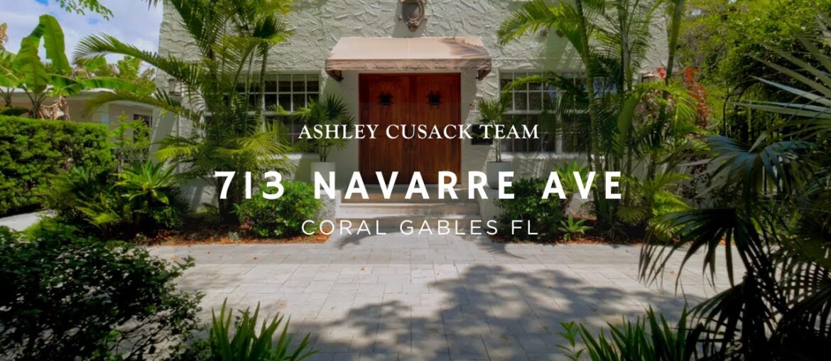 SOLD: Luxury Coral Gables Home at 713 Navarre Ave SOLD: Luxury Coral Gables Home at 713 Navarre Ave