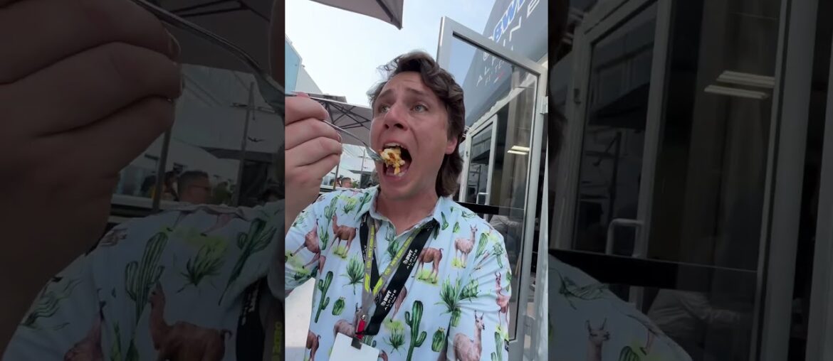 What does Alpine F1 serve for lunch on a race weekend?