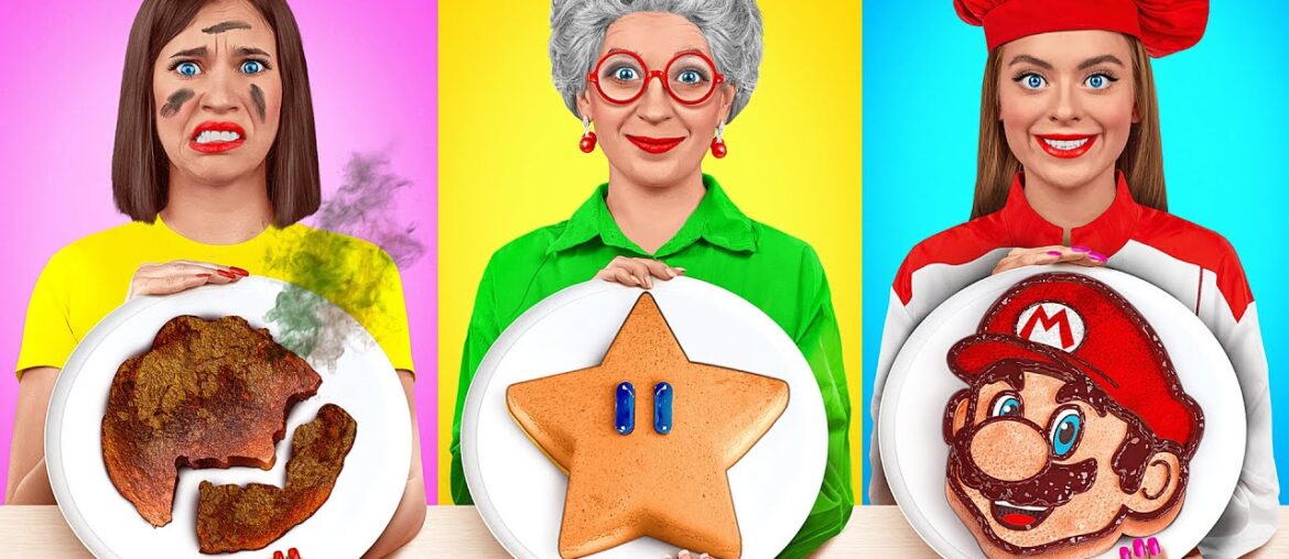 Me vs Grandma Cooking Challenge | Kitchen Hacks and Tricks by Mega DO Challenge Me vs Grandma Cooking Challenge | Kitchen Hacks and Tricks by Mega DO Challenge