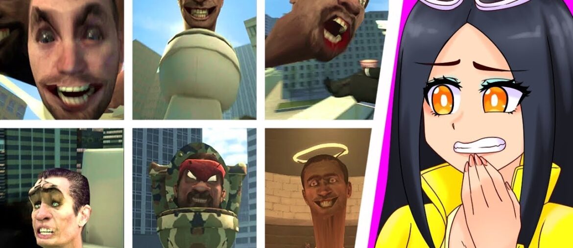 SKIBIDI TOILET ALL EPISODES | Squad Reacts