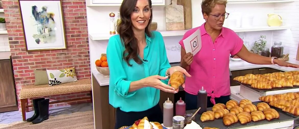 Authentic Gourmet 20, 40, or 60 French Butter Croissants on QVC Authentic Gourmet 20, 40, or 60 French Butter Croissants on QVC