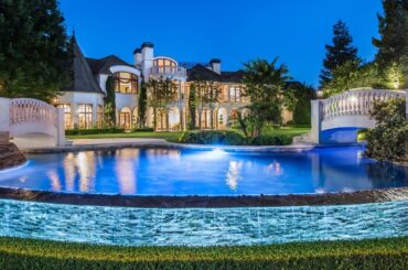 FOR $28,750,000! Architectural masterpiece of French influence and design in Calabasas