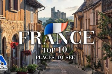 France: Top 10 Places and Sites to Visit | 4K Travel Guide