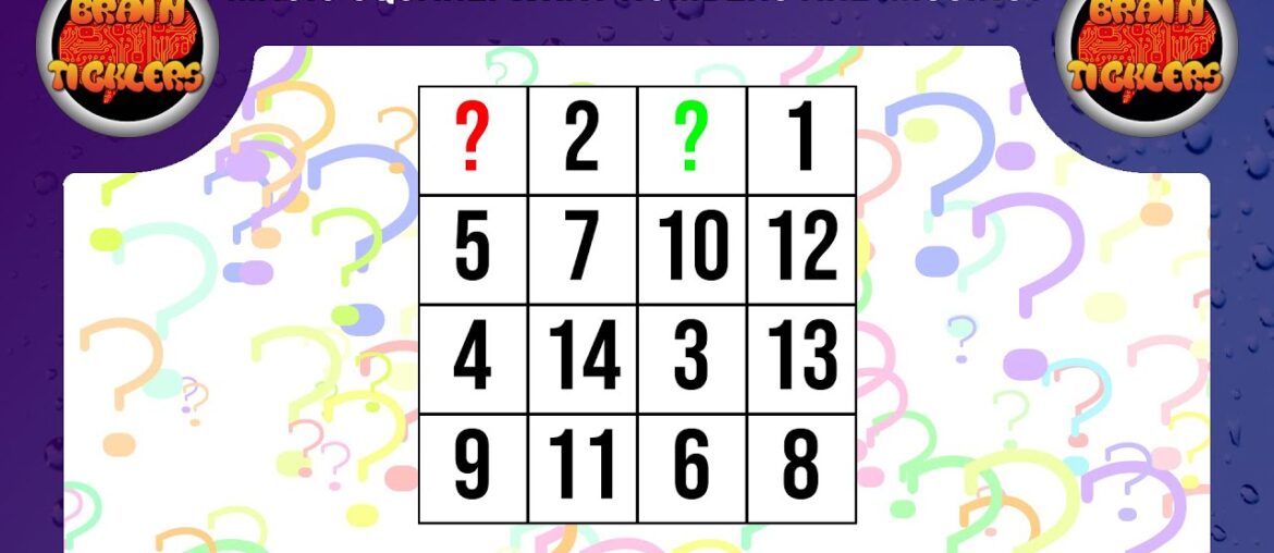 Three harsh puzzles to nag your psychology. #puzzle #puzzlegame #braingames Three harsh puzzles to nag your psychology. #puzzle #puzzlegame #braingames