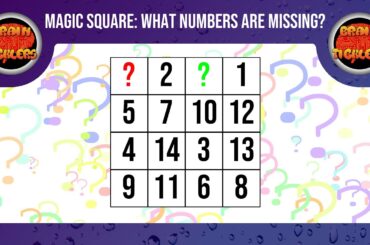 Three harsh puzzles to nag your psychology. #puzzle #puzzlegame #braingames