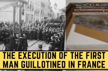 The Execution Of The First Man Guillotined In France