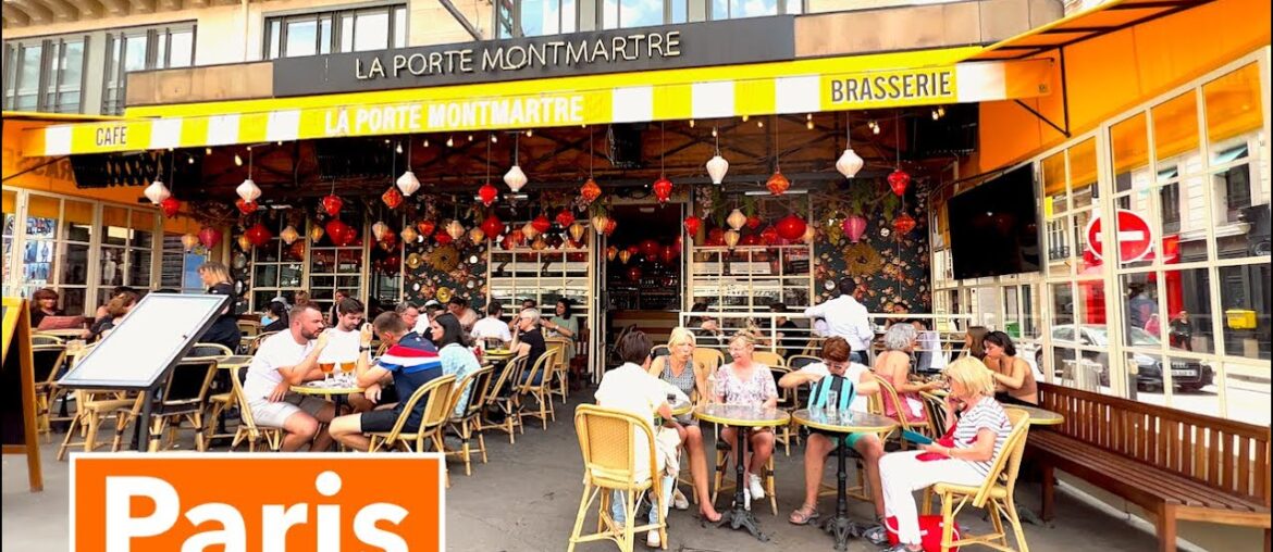 Paris France - HDR walking in Paris - Summer 2023 (30’C) - 4K HDR 60 fps