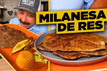 Milanesa de Res Restaurant Style Recipe (Mexican Chicken Fried Steak)