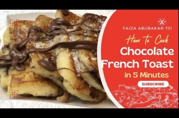 Chocolate French Toast Recipe | Methay Slice