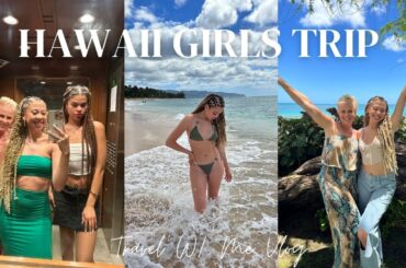 Hawaii Girls Trip Vlog: Zip-lining , Tanning, Food & Fun