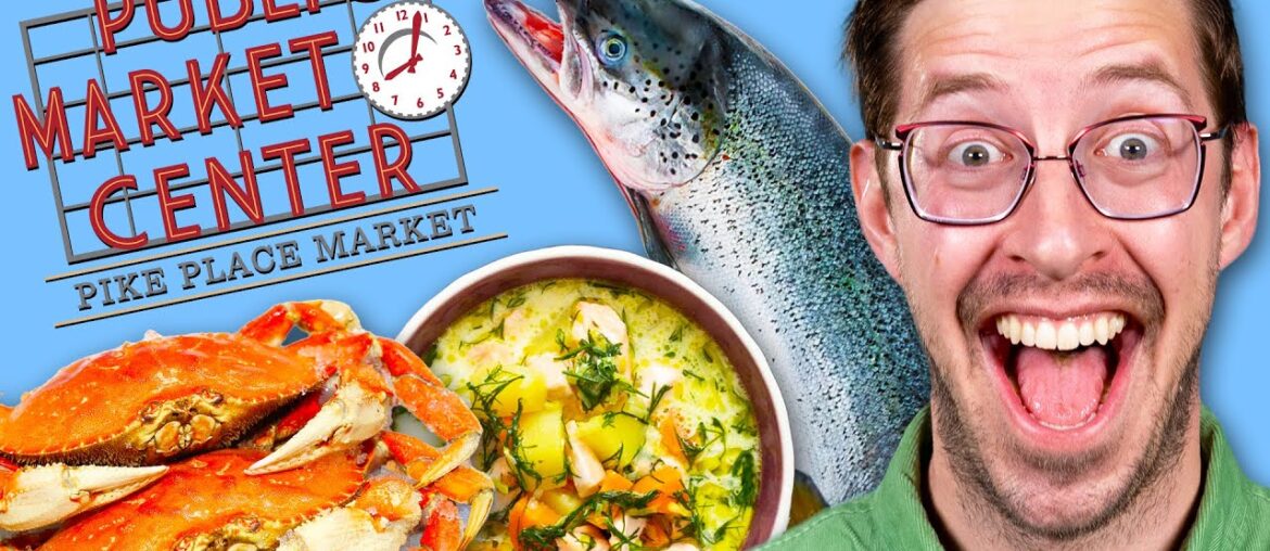 Keith Eats Everything At Pike Place Market