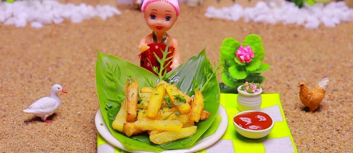 Crispy French Fries | Miniature French Fries | Tiny cooling | Resturant style French Fries