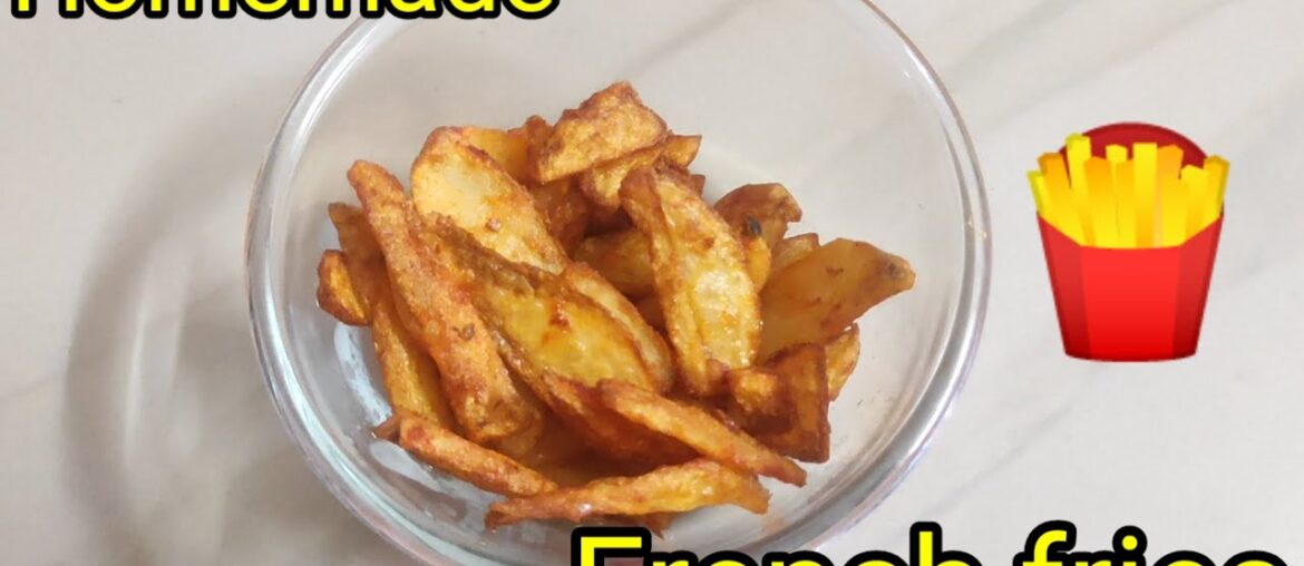 How to prepare French fries | Homemade French fries | French fries | Potato recipe #frenchfries
