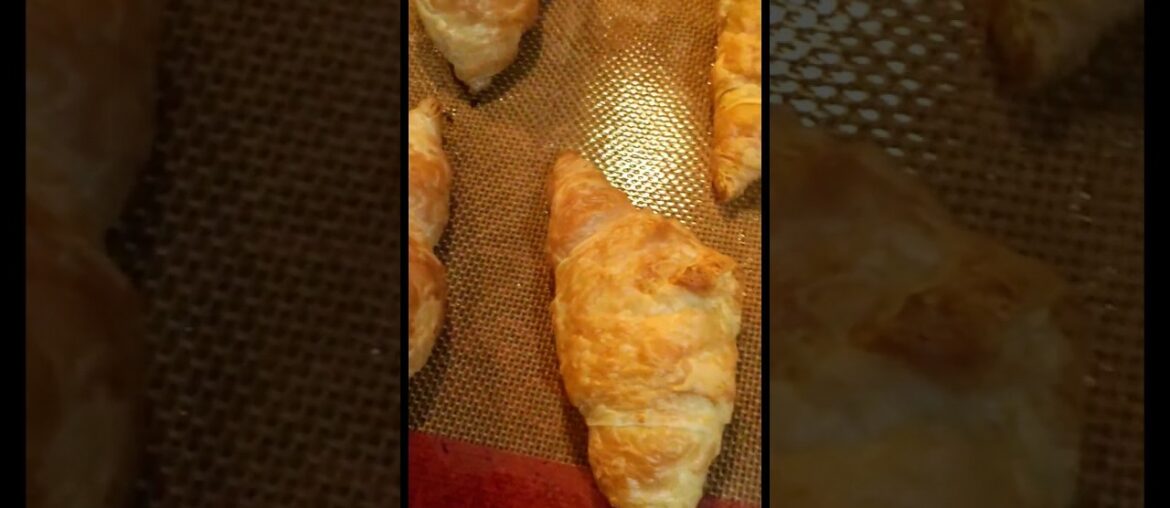 Let's make the best french croissant for less 5 dollars #shorts#fyp#viral#french#croissant#food#best