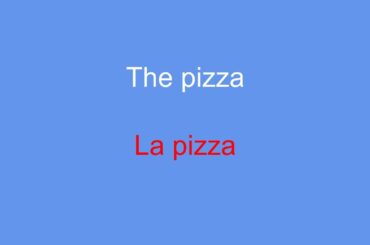 Discover French through Pizza: The Gourmet Language Journey
