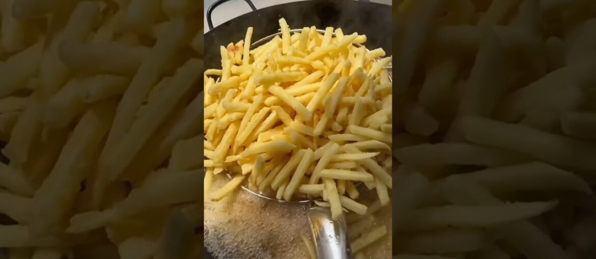 Making French fries
