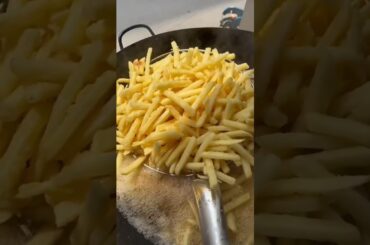 Making French fries