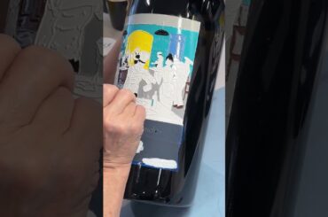 Wine Bottle Art Recreation for Amuse Bouche | Napa Valley