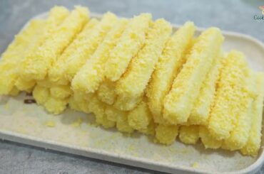 How to make Potato Recipes ! Crispy French Fries & Cheese Sauce ! Potato Snacks