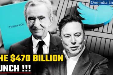 Elon Musk, Bernard Arnault, world’s two richest, dine together in Paris | Oneindia News