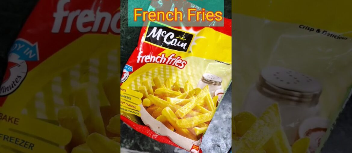 McCain French Fries # french fries #foodies # snacks #potato # quick snacks #shorts