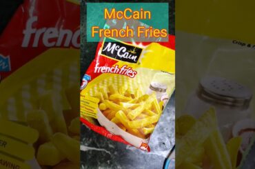 McCain French Fries # french fries #foodies # snacks #potato # quick snacks #shorts