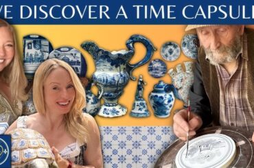 PRIVATE TOUR! SECRETS of Antique CERAMICS (Delft, Faience & Majolica) w @TheChateauDiaries