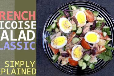 TUNA NICOISE SALAD RECICE | THE TRADITIONAL AMAZING & ORIGINAL FRENCH RECIPE