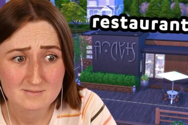 building a potato themed restaurant in the sims lol (Streamed 6/9/23)