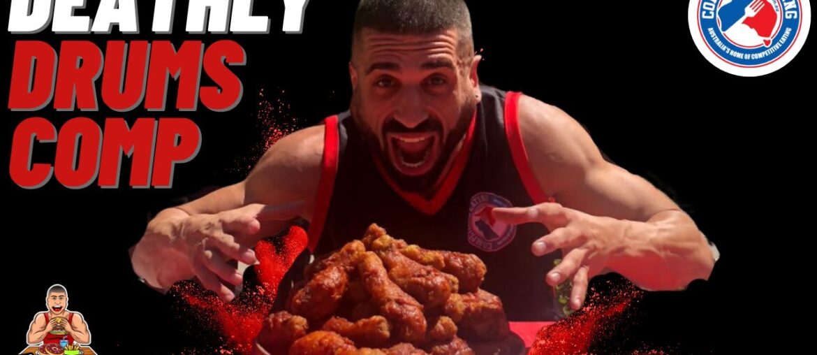 DEATHLY DRUMS COMP – BONCHON AUSTRALIA – COMPETITIVE EATING AUSTRALIA – WIN DEATHLY DRUMS COMP - BONCHON AUSTRALIA - COMPETITIVE EATING AUSTRALIA - WIN